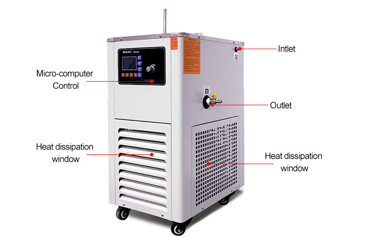 Low temperature constant temperature reaction bath